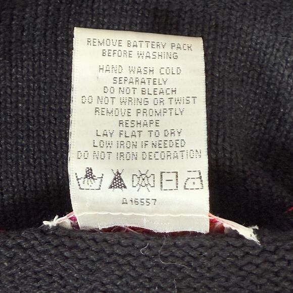 Quacker Factory Christmas Tree Small Sweater Jeanne Bice Women's Embroidered - Picture 8 of 8